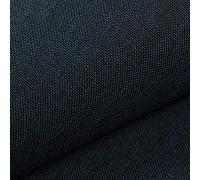 Heko Panels Garden Lux Torino Tissus Au Metre Pour Couture Ameublement Fauteuil Meubles Canapés Chaises Coussins 1 m x 1,47 m Noir et Bleu