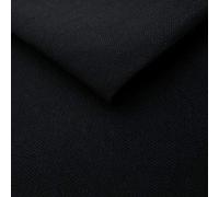 Heko Panels Mona Tissus Au Metre Pour Couture Ameublement Fauteuil Meubles Canapés Chaises Coussins 1 m x 1,43 m Noir