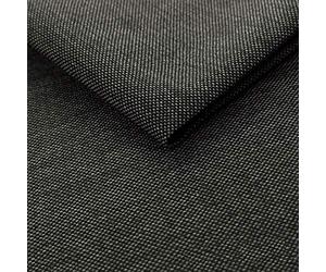 Heko Panels Mona Tissus Au Metre Pour Couture Ameublement Fauteuil Meubles Canapés Chaises Coussins 1 m x 1,43 m Gris Noir