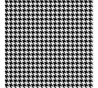 HEKO PANELS Oxford Tissu Imperméable Au Mètre Polyester De Couture D'ameublement Artisanat Rembourrage Pied De Poule Houndstooth 1 Mètre 155 x 100 cm vendu au Mètre - 1 Pièce = 1 m x 1,55 m