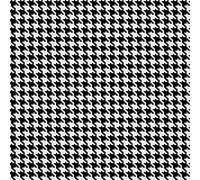 HEKO PANELS Oxford Tissu Imperméable Au Mètre Polyester De Couture D'ameublement Tissus pour Mobilier Décorative Artisanat Rembourrage Pied De Poule Houndstooth 3 Mètres 155 x 300 cm