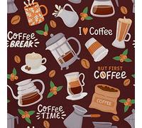 HEKO PANELS Oxford Tissu Imperméable Au Mètre Polyester De Couture D'ameublement Tissus Pour Mobilier Décorative Artisanat Rembourrage Café 2 Mètres 155 x 200 cm