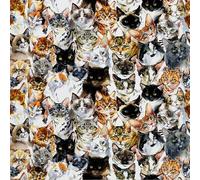 HEKO PANELS Oxford Tissu Imperméable Au Mètre Polyester De Couture D'ameublement Tissus Pour Mobilier Décorative Artisanat Rembourrage Chats 1 Mètre 155 x 100 cm
