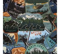 HEKO PANELS Oxford Tissu Imperméable Au Mètre Polyester De Couture D'ameublement Tissus Pour Mobilier Décorative Artisanat Rembourrage Adventure 1 Mètre 155 x 100 cm