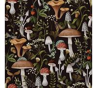 HEKO PANELS Oxford Tissu Imperméable Au Mètre Polyester De Couture D'ameublement Tissus Pour Mobilier Décorative Artisanat Rembourrage Champignons 1 Mètre 155 x 100 cm