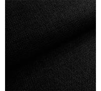 HEKO PANELS Tissus au Metre Ameublement Tissus au Metre pour Couture - 100% Polyester Facile à Nettoyer - Tissus Ameublement pour Fauteuil Sofa et Chaise - Noir