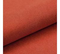 HEKO PANELS Tissus au Metre Ameublement Tissus Suedine au Metre - 100% Polyester Résistant à la Déchirure et aux Rayons UV - Tissus Ameublement pour Fauteuil Sofa Chaise - Orange