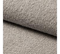 Heko Panels Tissus Au Metre Boucle Teddy Pour Couture Ameublement Fauteuil Meubles Canapés Chaises Coussins Beige Échantillon De Tissu 10 X 10 cm Milano