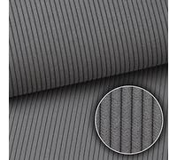 Heko Panels Tissus Au Metre Pour Couture Ameublement Fauteuil Meubles Canapés Chaises Coussins Gris Cendré Échantillon De Tissu 5 X 5 cm Ontario