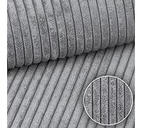 Heko Panels Tissus Au Metre Pour Couture Ameublement Fauteuil Meubles Canapés Chaises Coussins Gris Clair Échantillon De Tissu 5 X 5 cm Murano