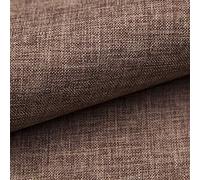 HEKO PANELS Torino Tissu d'ameublement au mètre, par exemple tissu pour chaises ou banquette d'angle - brun clair vendu au Mètre - 1 Pièce = 1 m x 1,47 m