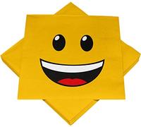Heku - Lot de 20 serviettes Smiley