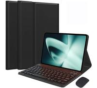 HEKUEUN Étui Clavier pour OnePlus Pad 11,61 Pouces 2023, Clavier Bluetooth sans Fil Magnétique Détachable avec Souris, Étui Folio Multi-Angle Ultra-Mince pour Oneplus Pad 11,61"