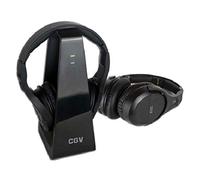 HEL Prelude 2 Duo 2 Casques TV HiFi sans Fil avec Transmission NUMÉRIQUE 2,4 GHZ + Station d’Accueil