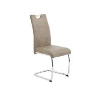 Hela Tische, Flora Chaise en métal Beige