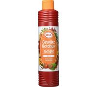 Hela Tomato Gewürz Ketchup avec une note légèrement épicée 800ml 6er Pack