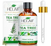 HELAIF Huile Essentielle de Tea Tree 118ML- Idéale pour Diffuseur,Ambiance,Massage,Aromathérapie,Créations DIY,CréAtion De Bougies Et Entretien Domestique