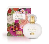 Helan, Collana d'Ambra - Parfum Femme et Homme Sensuel, Eau De Parfum de Longue Durée avec 4-5 Heures de Fragrance - Parfums Femmes et Hommes aux Notes Ambrées et Talquées, 50 ml, Made in Italy