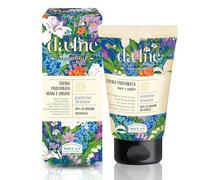 Helan Daefne - Crème revitalisante pour les mains sèches et gercées à la vitamine C et E pour les ongles à la kératine végétale, crème hydratante, 96% d'origine naturelle, 50 ml Made in Italy