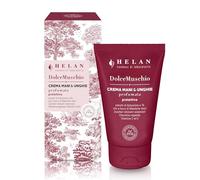 Helan Dolce Muschio - Crème réparatrice mains et ongles pour mains sèches et gercées à la vitamine C, E et à l'huile d'amande douce nourrissante, fabriquée en Italie, 50 ml