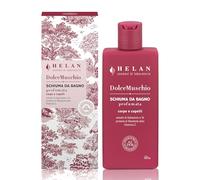 Helan Dolce Muschio-Shampoing et gel douche 2en1 pour hommes et femmes à la vitamineC antioxydante,délicat pour un peau douce Gel douche corps et cheveux 94% origine naturelle Fabriqué en Italie,200ml