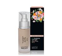 Helan, I Colori di Helan - Fond de Teint Couvrant Imperfections Bio Anti Rides avec Acide Hyaluronique Finish Mat Léger pour Maquillage Femme Lumineux avec Protection Solaire SPF10 30 ml Made in Italy
