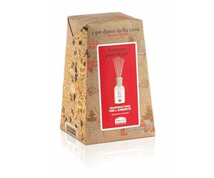 Helan, I Profumi della Casa, Parfum Maison avec Batonnets Diffuseur Parfum, Fragrance Panettone - Diffuseur Parfum Maison aux Notes Épicées et Vanillées, Idéal pour Cadeau Noel, 250 ml - Made in Italy