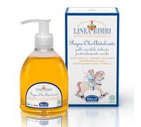 Helan, Linea Bimbi - Huile de Douche Bebe Enfant Apaisant et Hydratant, Gel Douche Bebe Huile Corps Bain Massage, Liniment Bebe avec Amande Douce, Beurre de Karité et Vitamine E - 240 ml Made in Italy