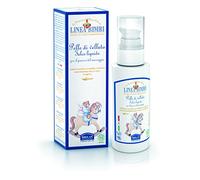 Helan, Linea Bimbi, Talc Liquide Velouté, Talc Bebe et Enfant avec Calendule et Vitamine E pour Massage - Liniment Bebe et Creme Hydratante Corps avec Amande Douce et Olive, 100 ml - Made in Italy
