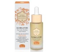 Helan Linea Dolcezza - Huile Visage Millefiori, Cou et Décolleté, Hydratante et Anti-Âge, à la Cire d’Abeille et à la Propolis, Huile Sèche à Absorption Rapide - Skincare, Made in Italy, 30 ml