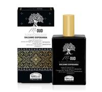 Helan, M Oud - Apres Rasage Homme Délicat et Hydratant - Baume Barbe Parfumé pour Soin Barbe et Visage Apaisant, contre Irritations - Produit avec Vitamine E et Huile de Lin, 75 ml, Made in Italy