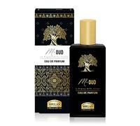 Helan, M Oud - Parfum Homme Agrumé, Eau de Parfum Elégant et Mystérieux avec Oud Aromatique et Notes de Tabac - Parfums Homme Parfaits comme Idee Cadeau Homme, 50 ml - Made in Italy