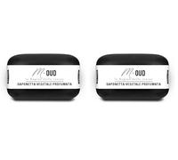 Helan, M Oud - Savon solide naturel pour les mains, au parfum végétal, nettoyage doux et velouté pour l'hygiène des mains avec de la vitamine E et de l'huile de lin, 105g - Fabriqué en Italie