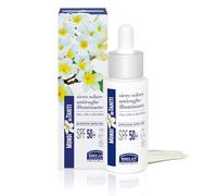 Helan Monoï de Tahiti - Sérum Visage Hydratant Anti-Rides aux Vitamines C et E, Soin avec Protection Solaire 50+ Collagène Protecteur Visage contre la Lumière Bleue, Sérum Visage 2en1 30 ml
