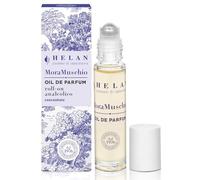 Helan Mora Musc - Huile de parfum roll-on pour femme - Eau de parfum concentrée - Parfum fruité, floral et musqué - Framboise et cassis - Vitamines C et E - 10 ml