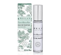 Helan Puro Muschio - Parfum féminin musqué, floral et boisé aux notes épicées de safran et d'agrumes citronnés, Eau de Parfum fraîche et sensuelle - Parfums et idées cadeaux Made in Italy, 10 ml