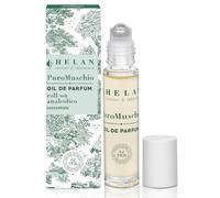 Helan Puro Muschio - Parfum pour femme, huile concentrée sans alcool, eau de parfum longue durée à la vitamine C, E et huile d'olive - Parfums de voyage et idées cadeaux fabriqués en Italie, 10 ml