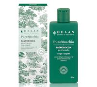 Helan Puro Muschio-Shampoing et gel douche 2en1 pour hommes et femmes à la vitamine C antioxydante,doux pour une peau douce Gel douche corps et cheveux 94% d'origine naturelle,fabriqué en Italie,200ml