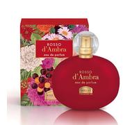 Helan, Rosso d'Ambra - Parfum enveloppant pour femme aux amandes douces, Eau de parfum fruitée, ambrée et boisée pour femme, Parfums pour femme, Parfum Made in Italy, 100 ml
