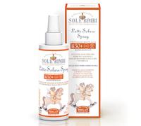Helan, Sole Bimbi, Creme Solaire SPF50+ Fluide Spray Enfants et Bébés, Creme Solaire Bebe et Enfants Corps et Visage, Hydratante et Protectrice avec Calendula, Aloe Vera et Vitamine E - 100 ml