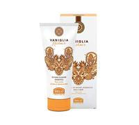 Helan, Vaniglia Kashmir - Gel Douche et Shampoing sans Sulfate Naturel, Délicat et Parfumé - Bain Moussant et Shampooing pour Soin Cheveux et Corps avec Rose et Amandes Douces, 200 ml - Made in Italy