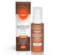 Helan, Vogliadisole Respect - Autobronzant Corps Jambes Intensificateur de Bronzage, Crème Fluide Parfumée Bronzante Corps à la Vitamine E, Inositol et Gattilier, 100 ml
