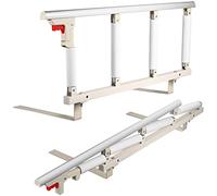 Helangel Barrière de Lit，Rails de lit pliants à Une clé Pliant Barrière de Protection pour Handicapé Hospitaliers 97 x 40 cm