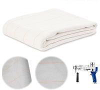 Helangel Tissu de tufting, tissu de tufting 1.5 * 2m primaire avec guide de ligne pour l'utilisation d'un pistolet électrique de tufting, tissu de mousseline de soie pour tuftag