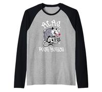 Hélas, Poor Yorick Possum & Skull William Shakespeare Hamlet Manche Raglan