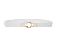 HELBAY Ceinture fine et extensible pour femme - Ceinture élastique fine pour robes, jeans, grandes tailles, sans boucle, coupe confortable,Couleur 13,85 cm (tour de taille 85-125 cm)