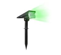 HELCEKOU 1/2/4 projecteurs solaires réglables pour Jardin, Lampe Murale extérieure IP65 Ultra-Lumineuse (Vert_4PCS)