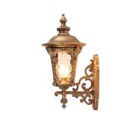 HELCEKOU Appliques murales Style Victorien Industriel E27 Vintage, lanternes murales, Lampes d'extérieur de Luxe étanches, luminaires décoratifs Classiques et résistants pour Jardin.
