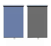 HELCEKOU Day/Night Multi-Scene Use: Pull Down Mirrored Layer for Total Blackout Privacy, Or Keep Partially Rolled for See-Through Sun Blocking in Kitchens/patios