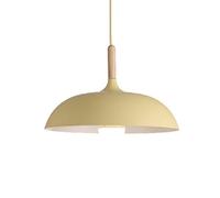 HELCEKOU Suspension scandinave élégante à Une tête en métal, Style Industriel Minimaliste, idéale pour Un îlot de Cuisine, Un Salon ou Un Bar.